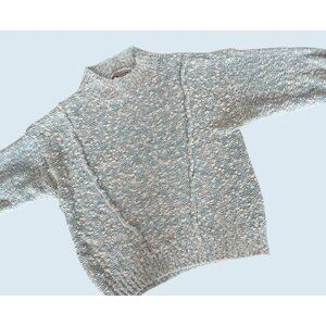 Vintage STRAWBRIDGE & CLOTHIER Open Knit Sweater 1980s Sz Med